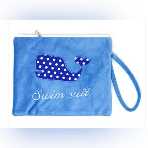 Whale Bikini Wet Bag Water Proof 12” x 7” NWT

See my closet for more styles
